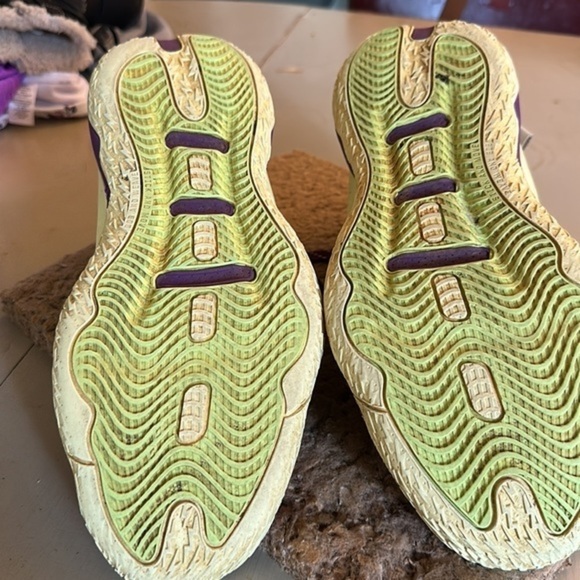 Mens Adidas Dame 8 Dame Time Yellow Mini GY0383 - Size 10 - GUC - Picture 9 of 14